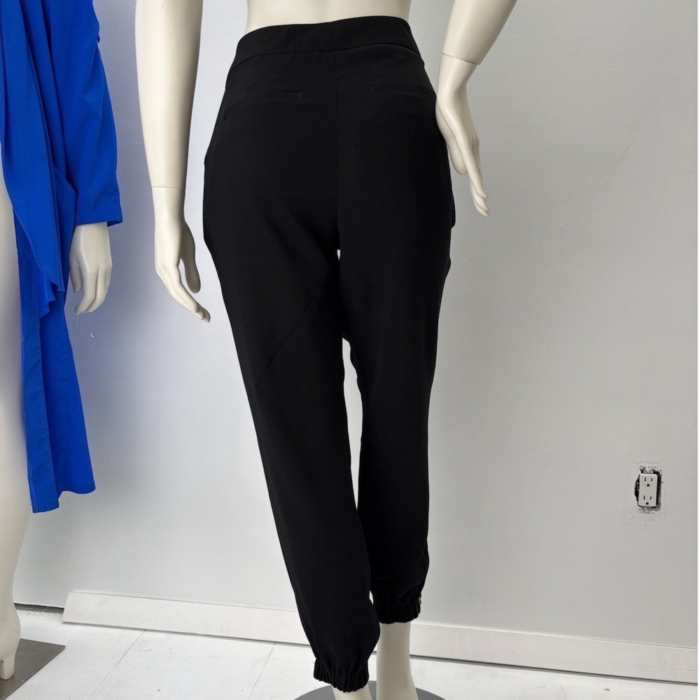 Kenneth Cole Reaction Black Capri Dress Pants Y2K Office Siren Quiet Luxury M - Picture 7 of 16
